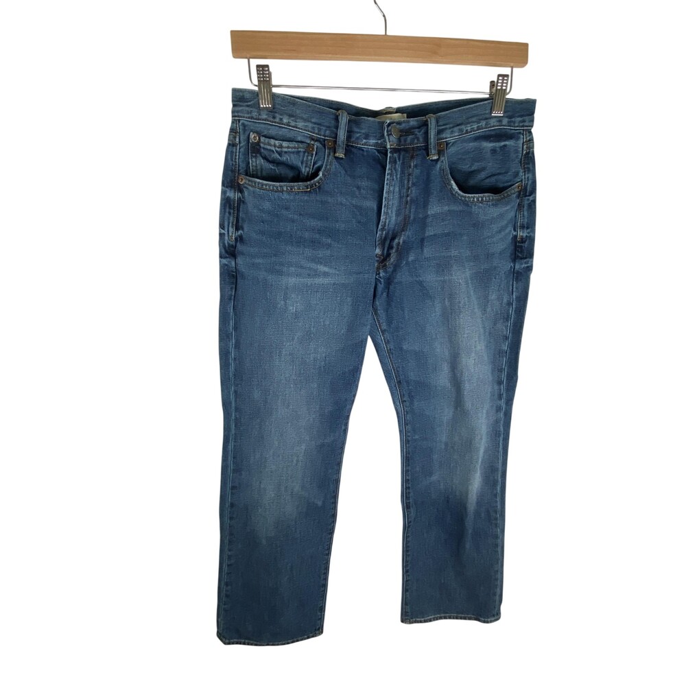 Gap 1969 Jeans Mens FITS 33x31 Blue Bootcut Medium Authentic Denim Regular Fit